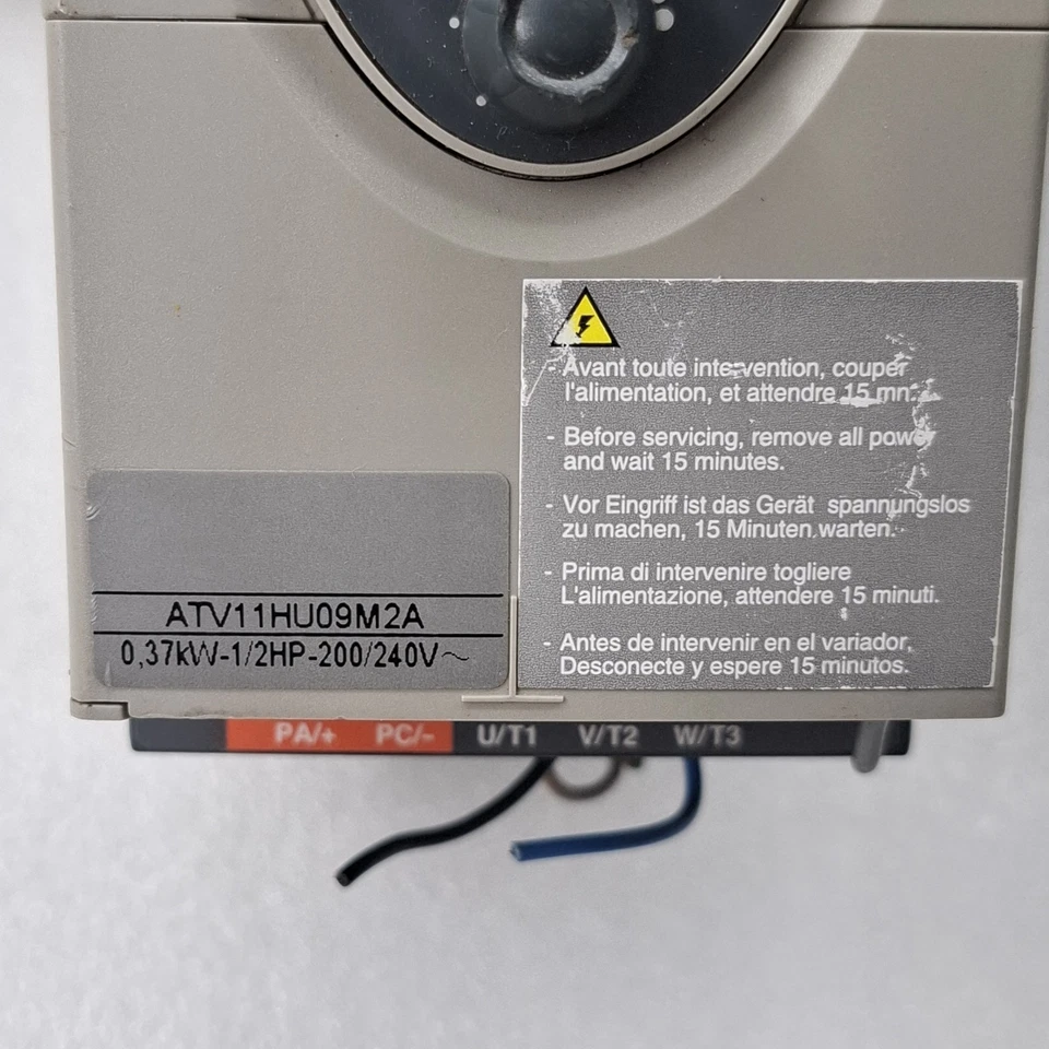 TELEMECANIQUE ALTIVAR11 ATV11HU09M2A 0.37kW-1/2HP